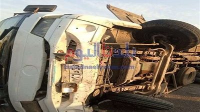 إصابة 7 أشخاص في حادث تصادم بالعلمين الجديدة
