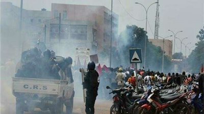 اصابة العديد من متظاهري بوركينو فاسو خلال الاحتجاجات