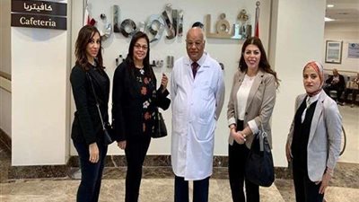 مصر للطيران تجري زيارة لمستشفى السرطان بصعيد مصر