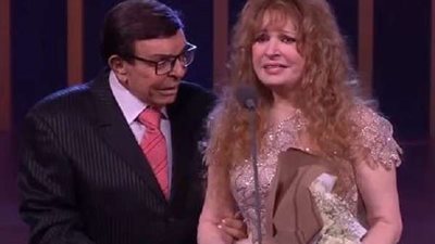 كنده علوش تشيد بـ سمير ونيللي في مهرجان القاهرة السينمائي