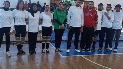 مشاركة متميزة لفريق فرسان جامعة المنصورة باللقاء الرياضي للجامعات