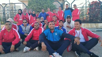 جامعة بنها تحصد 11 ميدالية في بطولة متحدي الإعاقة بالإسكندرية