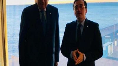 وزير الخارجية ونظيرة الاسباني يبحثان سبل التعاون المشترك