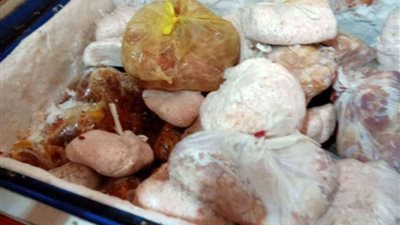 ضبط 300 كيلو لحوم مجهولة المصدر بطوخ