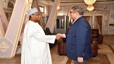 السفير أبوبكر حفني يزور الكاميرون لبحث سبل دفع العلاقات الثنائية