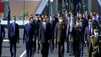 الرئيس السيسي يختتم جولته التفقدية لـ معرض إيديكس 2021