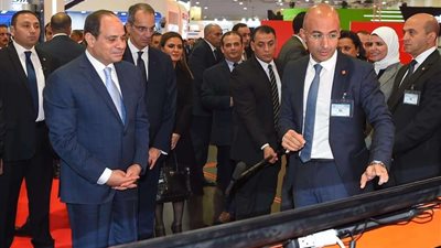 الرئاسة تنشر صور افتتاح السيسي الدورة 23 لمؤتمر القاهرة الدولي للاتصالات