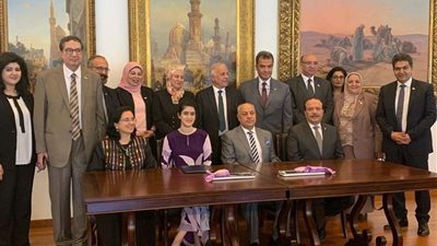 نائب رئيس جامعة المنصورة يشارك الوفد المصري في زيارته لماليزيا