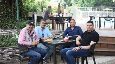 مدير شركة المقاولون العرب بنيجيريا يستقبل بعثة المصري لدى وصولها إلى لاجوس ‎‎