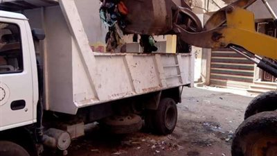 حملة مكبرة لرفع القمامة بشوارع شربين