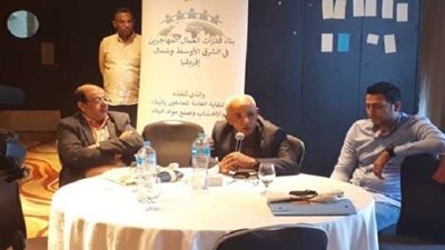 نقابة البناء والأخشاب تعقد ورشة عمل حول العمال المهاجرين في الشرق الأوسط