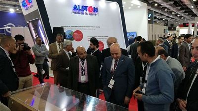 هيئة السكك الحديد تشارك في نموذج محاكاة الجرار الجديد بمعرض النقل الذكي