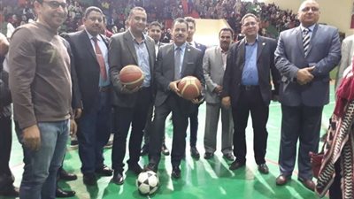 انطلاق فعاليات مهرجان التميز الرياضي برعاية الشباب والرياضة وجامعة الوادي الجديد