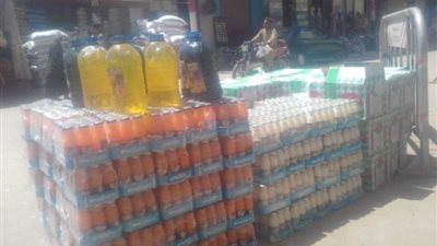 ضبط طن ملح متحجر داخل مصنع بدون ترخيص في طنطا