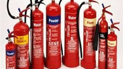 ضبط مصنع ينتج طفايات حريق بدون مستندات بالزيتون