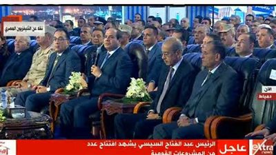 السيسي: الدولة أنفقت على قطاع الكهرباء أكثر من نصف تريليون