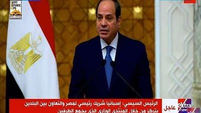 بث مباشر.. المؤتمر الصحفي لـ الرئيس السيسي ورئيس وزراء أسبانيا