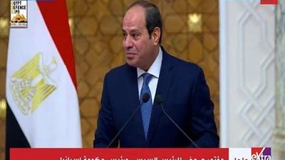 الرئيس السيسى يشيد بالتعاون المصرى الإسبانى فى العديد من المشروعات الاستثمارية والتنموية