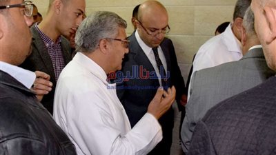 تفاصيل زيارة محافظ بني سويف للمستشفى النموذجي