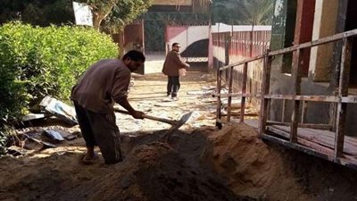 حياة كريمة بالمنوفية تواصل تنفيذ مشروعات المبادرة الرئاسية