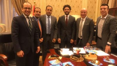 بالصور.. شباب النواب تحتفل بفوز حسام غالي في انتخابات الأهلي.. ورئيس اللجنة: 