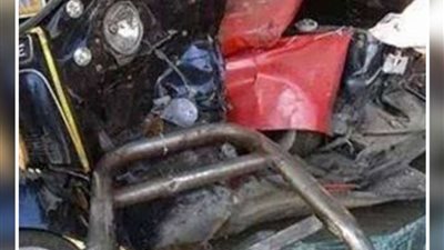 مصرع طفل رضيع في حادث تصادم توك توك  بالوليدية في أسيوط
