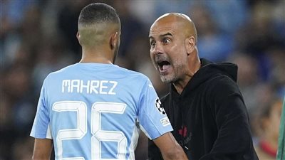 قبل موقعة واتفورد.. جورديولا يصفع رياض محرز بضربة معتادة