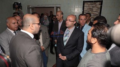 محافظ بني سويف يوجه بتلافي بعض الملاحظات الفنية بالمستشفى المركزي (ب)