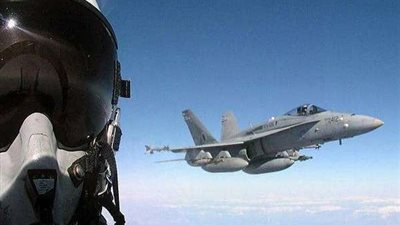 المتحدث العسكري: سقوط طائرة ونجاة قائدها أثناء التدريب