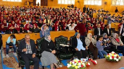 حفل  تدشين مبادرة مصر بحبها بآداب المنصورة