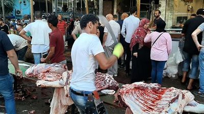 ضبط 227 كيلو لحوم مذبوحة خارج المجازر بالمنيا