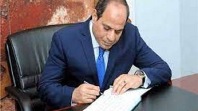 الرئيس السيسي يبعث رسالة هامة لنظيرة السنغالي