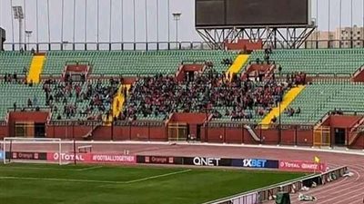 جماهير الأهلى تتوافد على ستاد السلام قبل مواجهة الهلال السوداني