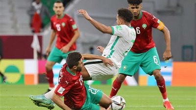 الشوط الأول.. المغرب تتقدم على السعودية في كأس العرب2021