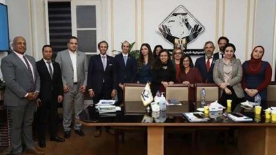 تنسيقية شباب الأحزاب والسياسيين تستقبل وفدا من 