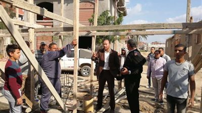 حملات مكثفة لإزالة التعديات على الأراضي بحوش عيسي في البحيرة