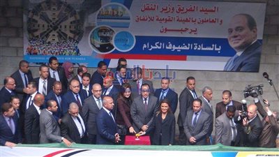 رئيس الوزراء يشهد وصول ماكينة الحفر لمحطة ماسبيرو