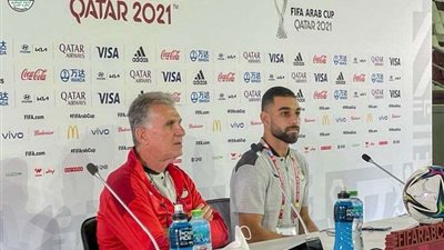 كيروش: هذا موقف حجازي وأيمن أشرف..وهدفنا الفوز بكأس العرب