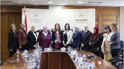 مايا مرسي تهنئ غادة والي بمنصبها الجديد بالأمم المتحدة (صور)