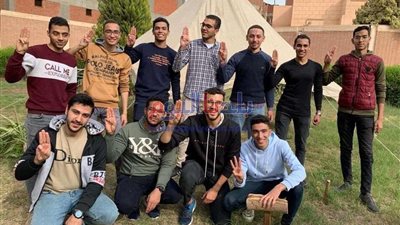 إفتتاح معسكر الجوالة بكلية الهندسة الإلكترونية بالمنوفية