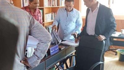 حملاته مفاجئة على معامل التحاليل والمصانع و المخازن بالشرقية