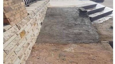 حزب المصريين برأس غارب يُنشئ ممرات لذوي الاحتياجات الخاصة