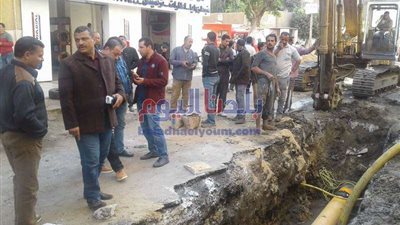 محافظ المنوفية يوجه بسرعة إصلاح خط الغاز الطبيعي بميدان الجبري بشبين الكوم