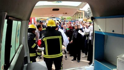 الحماية المدنية تسيطر على حريق داخل جراج بالمعادي