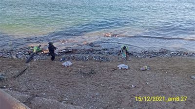 محافظ الإسكندرية يكلف بازالة المخلفات من شاطئ السلسلة