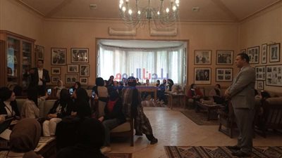 إعلام المنوفية فى زيارة لمنزل ومتحف الرئيس السادات بقرية ميت أبو الكوم