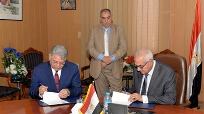 بروتوكول تعاون بين جامعة المنصورة والمعهد الفني للتمريض بشربين