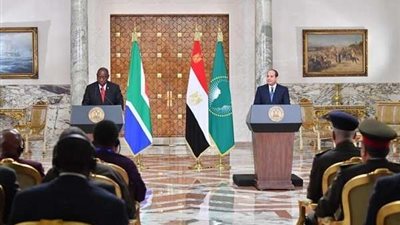 السيسي: تشرفنا باستضافة مانديلا خلال سنوات النضال