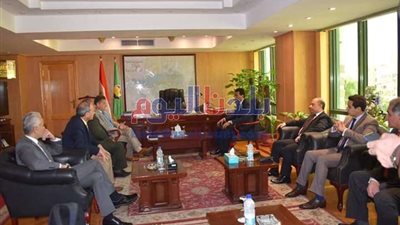 نائب محافظ الفيوم يستقبل وفد منظمة اليونيسيف