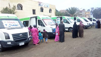 محافظ الدقهلية: الكشف على 1852 في قافلة طبية مجانية بقرية ميت لوزة مركز المنصورة